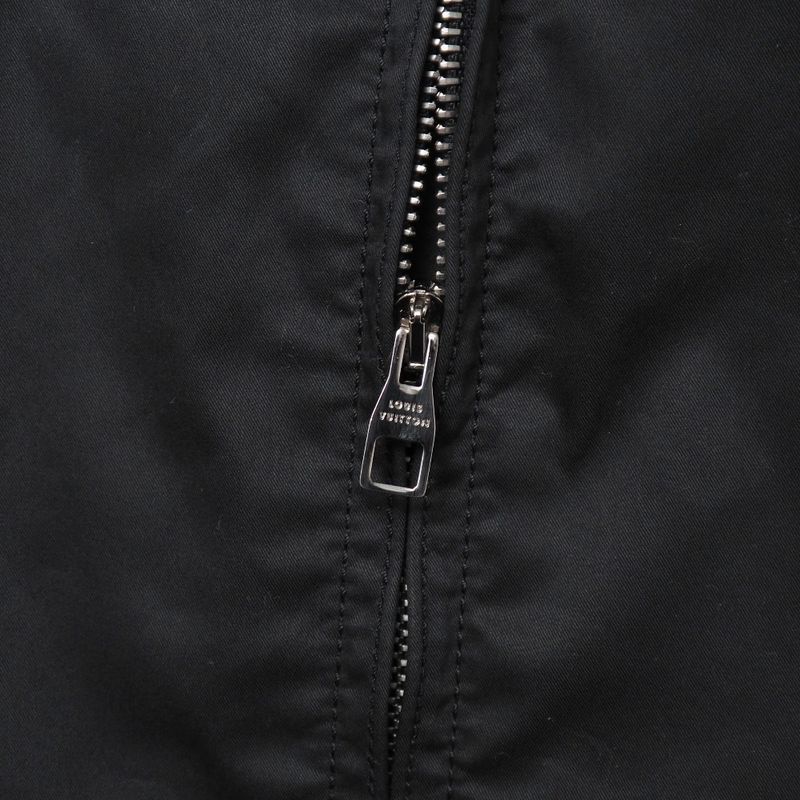 Louis Vuitton Jacket 46 Zip Up Lambskin
