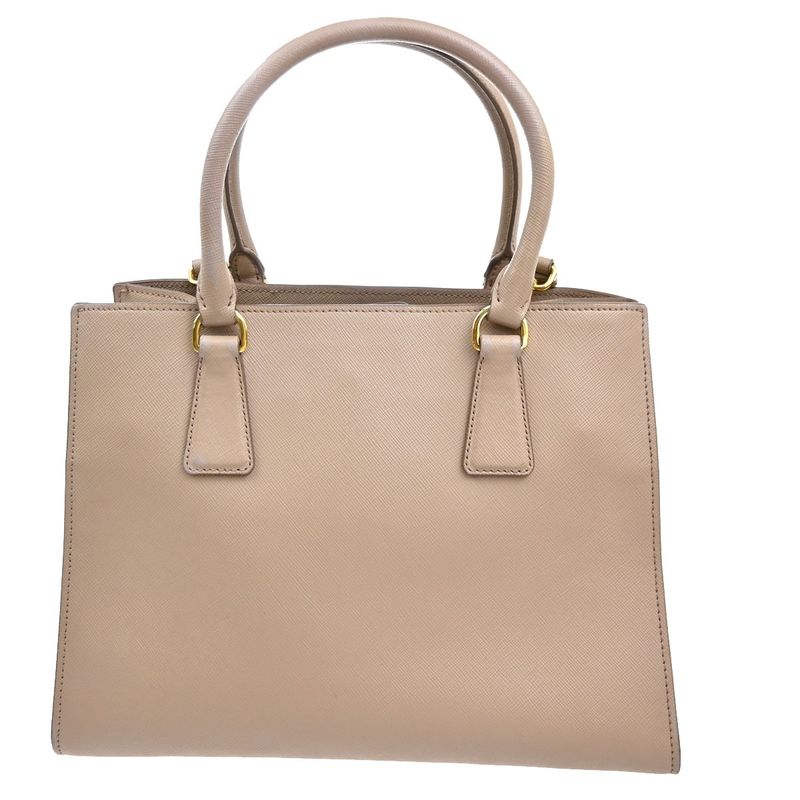 Prada Galleria Saffiano Shoulder Handbag 2-Way Pink Leather