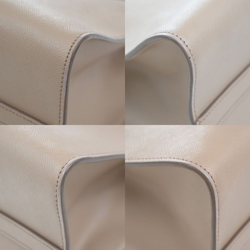 Prada Galleria Saffiano Shoulder Handbag 2-Way Pink Leather