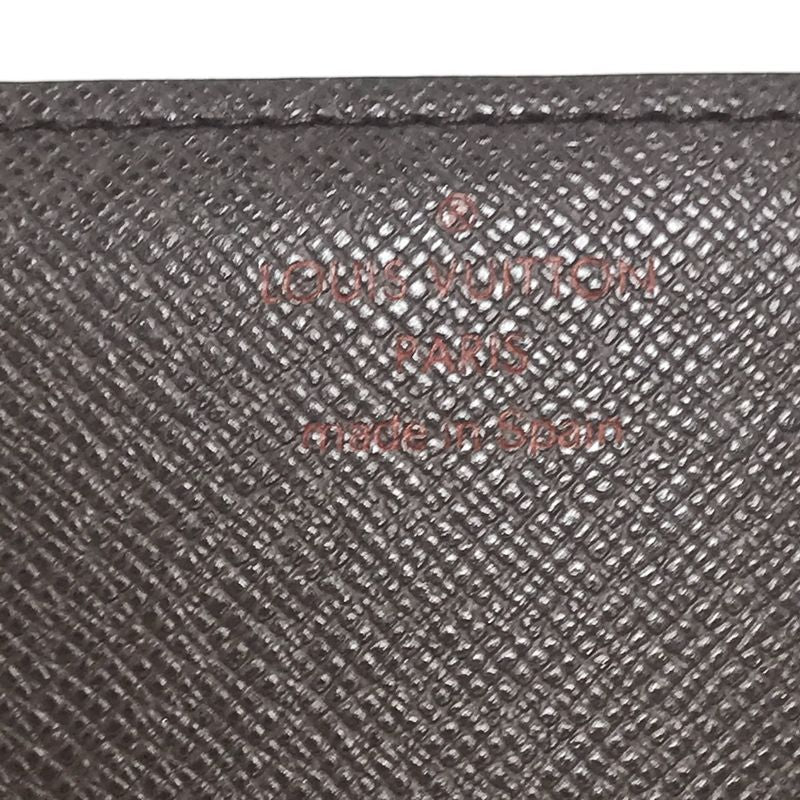 Louis Vuitton Card Case Damier Business Holder Brown