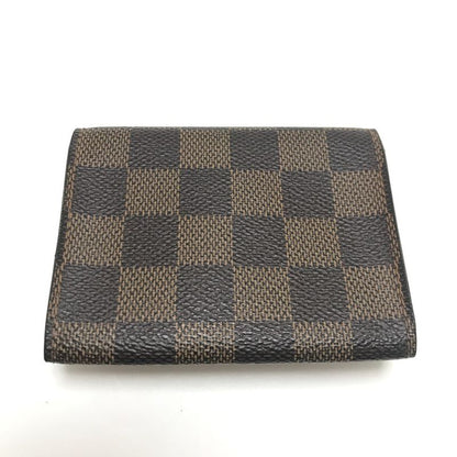 Louis Vuitton Card Case Damier Business Holder Brown