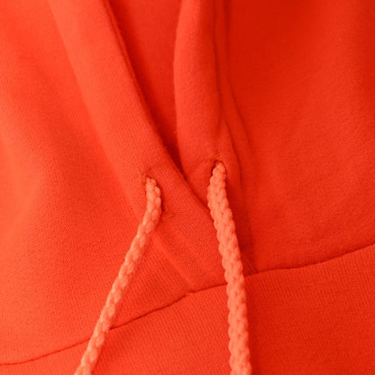 Chrome Hearts Vintage Lining Thermal Hoodie S Acrylic Orange — view 6