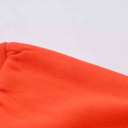 Chrome Hearts Vintage Lining Thermal Hoodie S Acrylic Orange — view 8