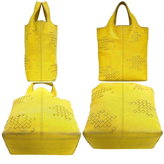 Bottega Veneta Tote Yellow Intrecciato