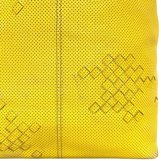 Bottega Veneta Tote Yellow Intrecciato