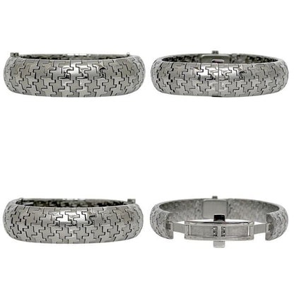 Dior Watch White Dial Silver Diophilic