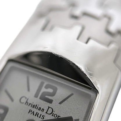 Dior Watch White Dial Silver Diophilic