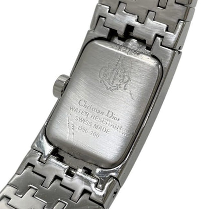 Dior Watch White Dial Silver Diophilic