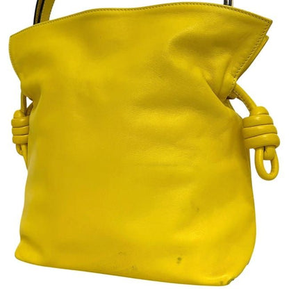 Loewe 2-Way Bag Flamenco Knot Yellow