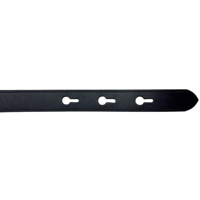 Loewe Belt Black Waist 80 cm 30 mm Leather