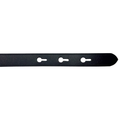 Loewe Belt Black Waist 80 cm 30 mm Leather