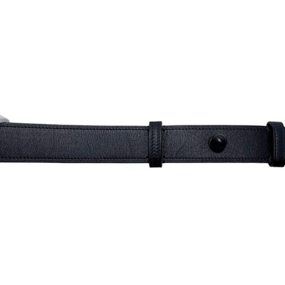 Loewe Belt Black Waist 80 cm 30 mm Leather