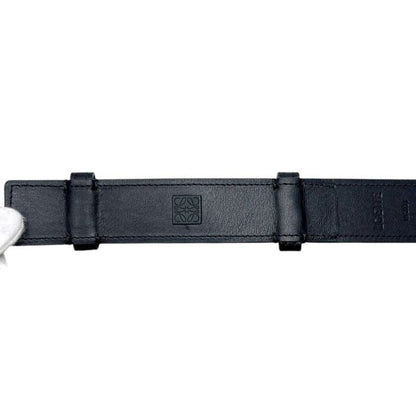 Loewe Belt Black Waist 80 cm 30 mm Leather