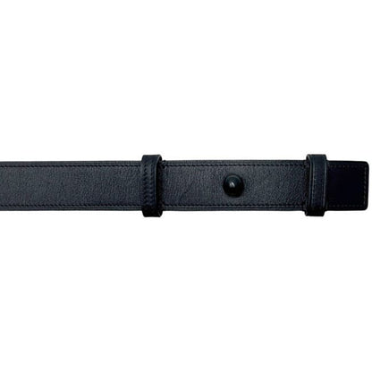 Loewe Belt Black Waist 80 cm 30 mm Leather