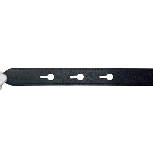 Loewe Belt Black Waist 80 cm 30 mm Leather