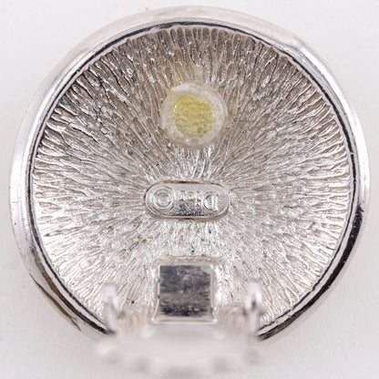 Dior Trotter Metal Silver Earrings