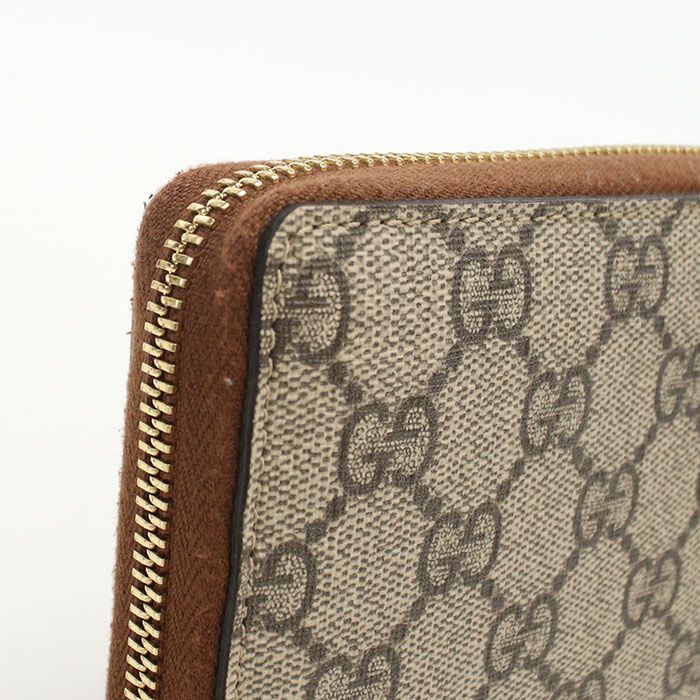 Gucci Zip Around Wallet GG Supreme