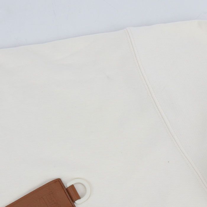 Loewe Anagram Hoodie White