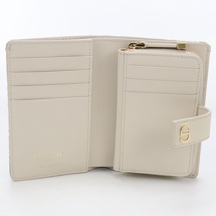 Dior Ditani Wallet 30 Montigne Bifold Jacquard