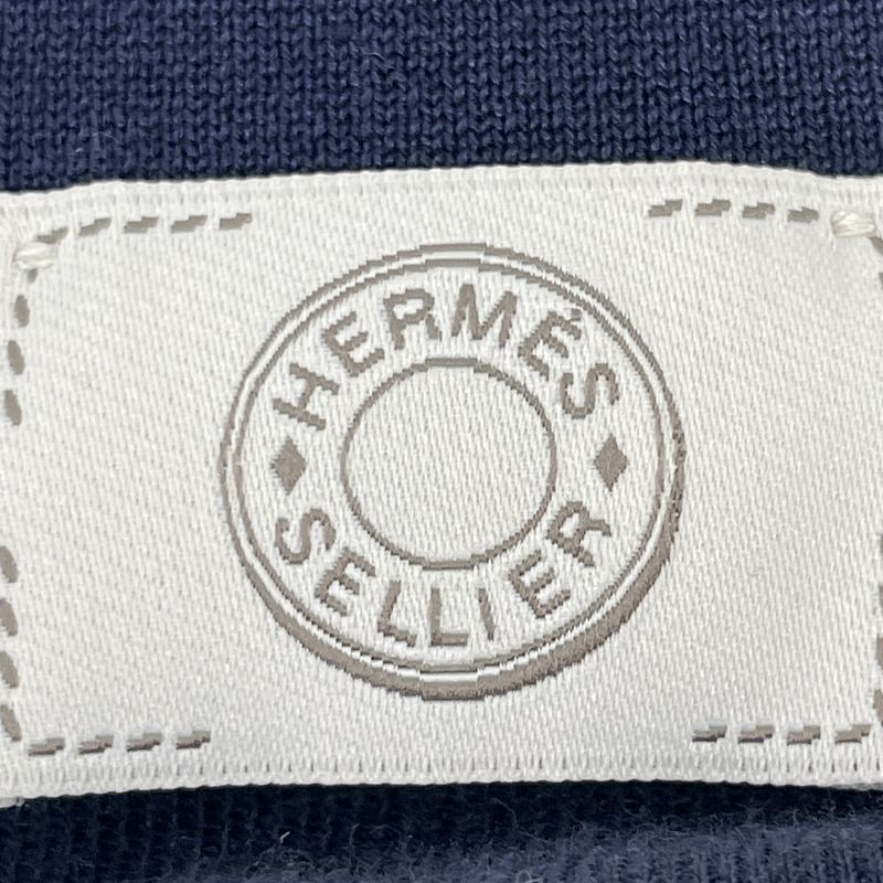 Hermes Navy Series Short Sleeve Polo