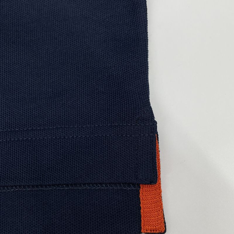 Hermes Navy Series Short Sleeve Polo