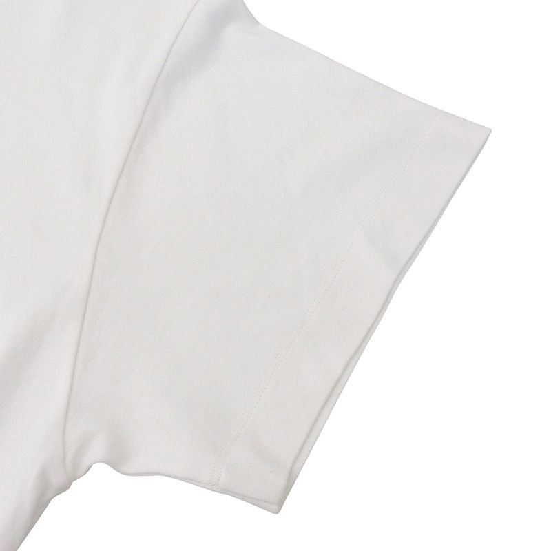 Louis Vuitton Side Strap Short Sleeve T-Shirt Cotton Top White