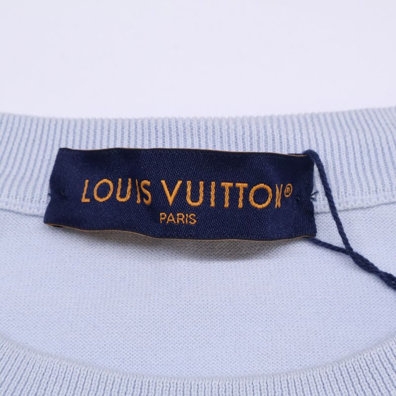 Louis Vuitton Signature Cotton Crew Neck T-