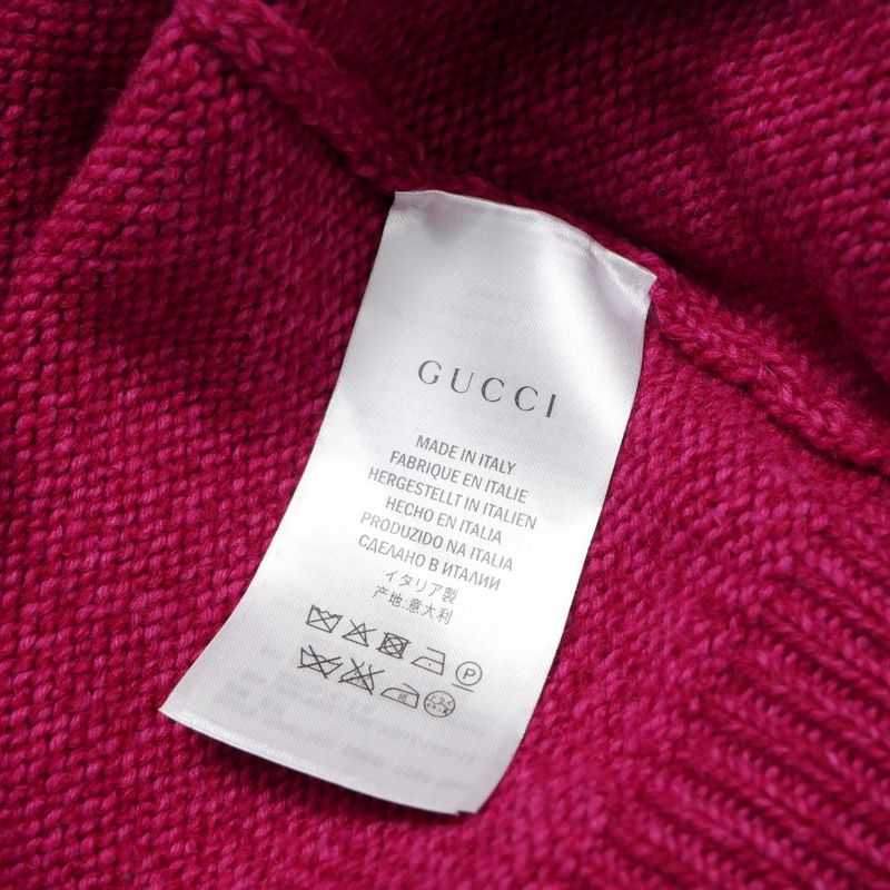 Gucci Sweater XS Cashmere Blend V-neck Knit Gglogo
