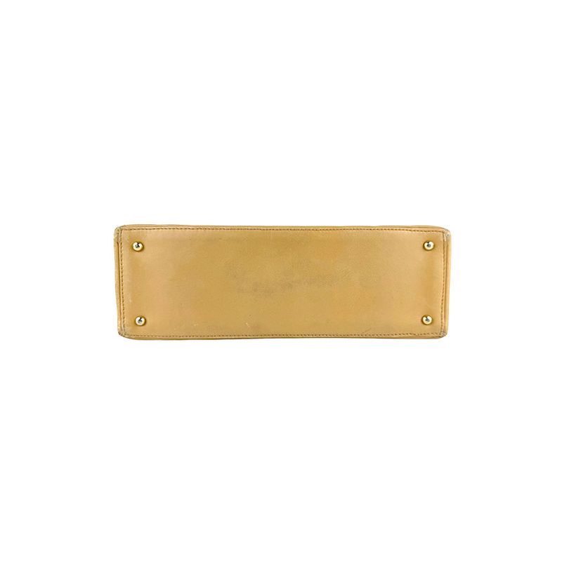 Chanel Tote Shoulder Bag Chocolate Bar