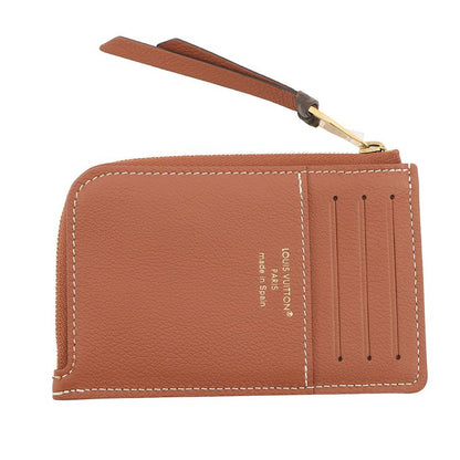 Louis Vuitton Card Case Monogram Calf Leather Holder Louki Wallet