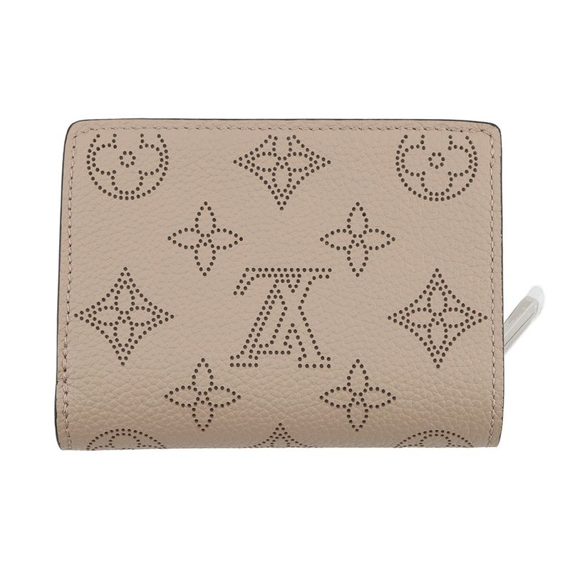 Louis Vuitton Bifold Wallet Monogram Mahina Portefeuille Ku