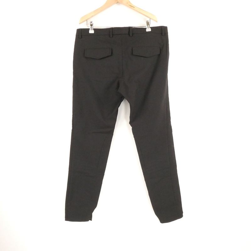 Gucci Trousers Pants 50 XL Nylon Others Riding Contrast Hem Button