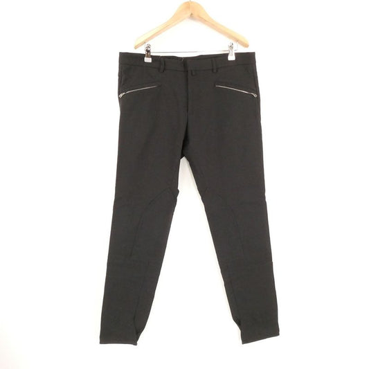 Gucci Trousers Pants 50 XL Nylon Others Riding Contrast Hem Button