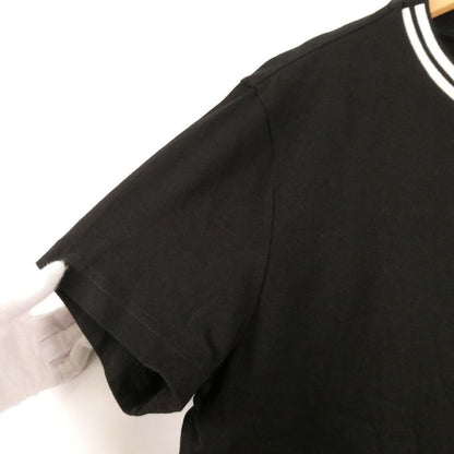 Moncler Maglia T-Shirt L Cotton Short Sleeve Rubber Icon Crew Neck Top
