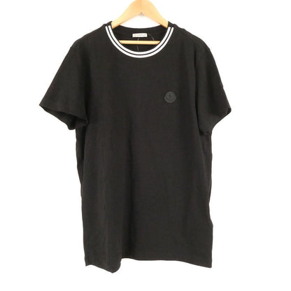 Moncler Maglia T-Shirt L Cotton Short Sleeve Rubber Icon Crew Neck Top