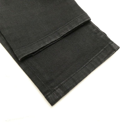 Dolce & Gabbana Solid Black Skinny Jeans Denim Pants 50 XL Cotton and Stretch