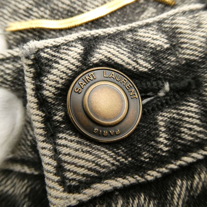 Saint Laurent Denim Pants 25 Cotton Jeans