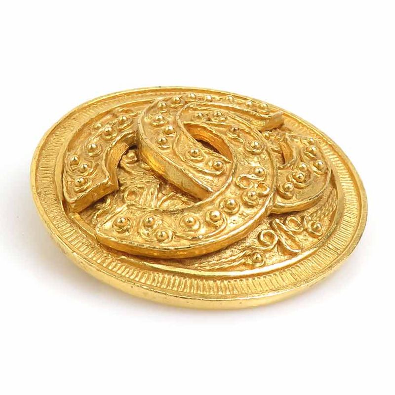 Chanel Brooch CC Logo