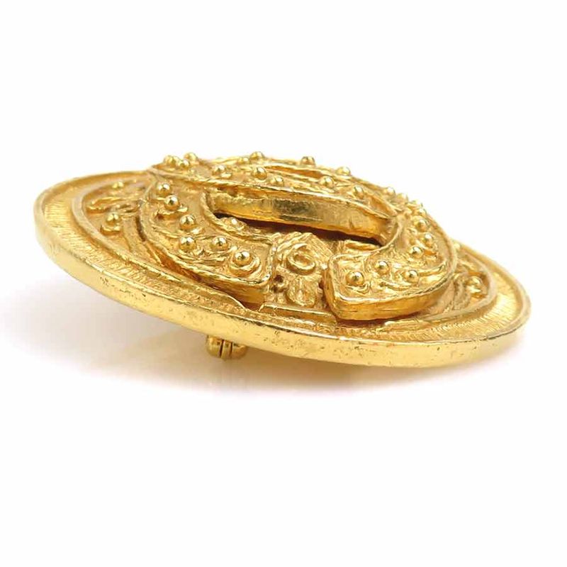 Chanel Brooch CC Logo