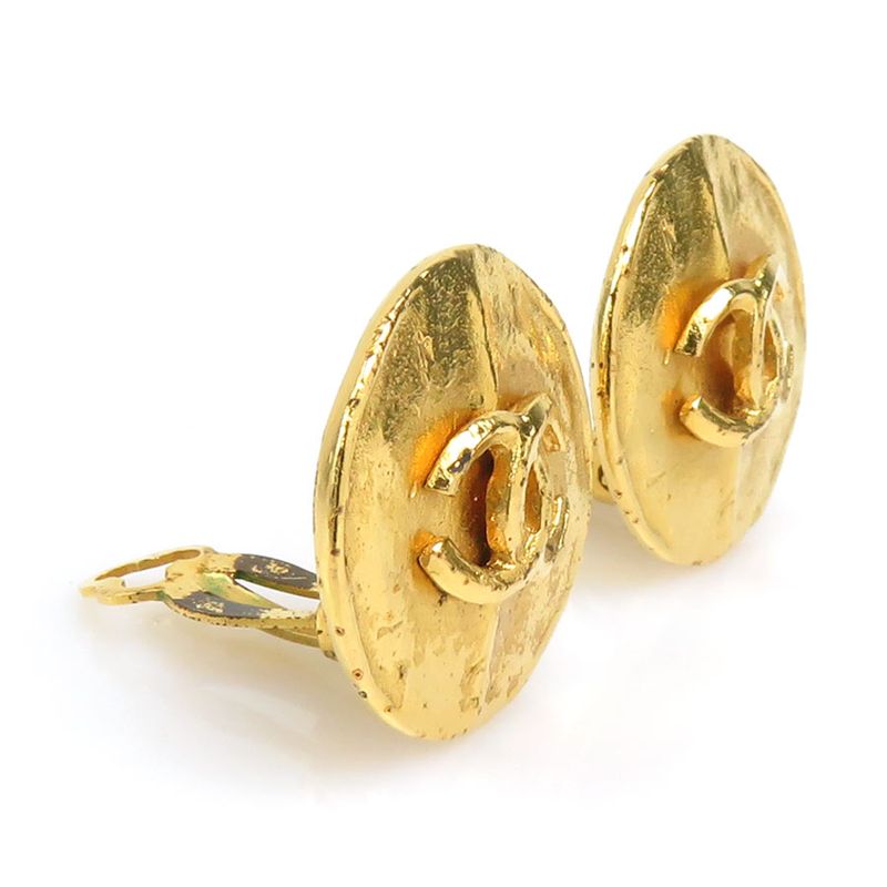Chanel Earrings CC Logo