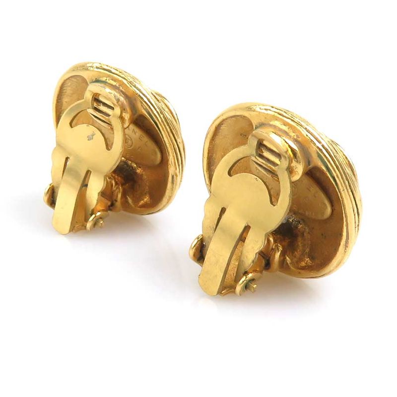 Chanel Earrings CC Logo