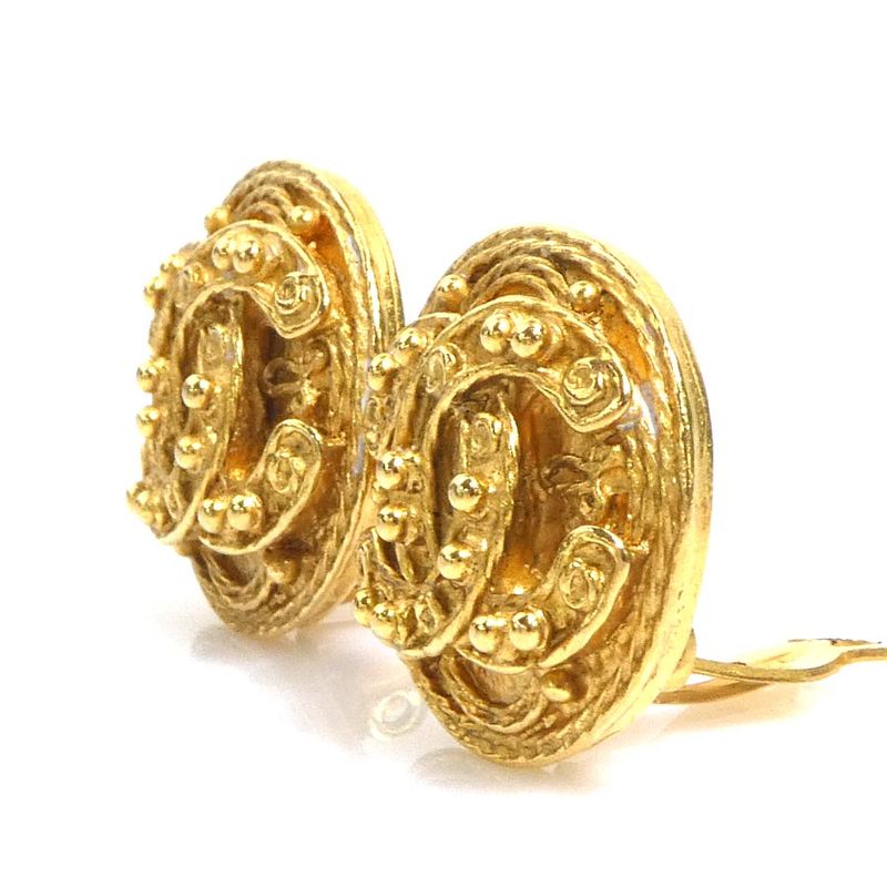 Chanel Earrings CC Logo