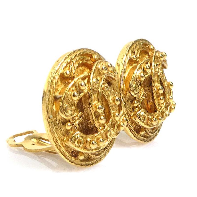 Chanel Earrings CC Logo
