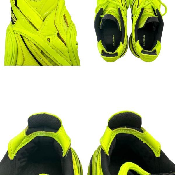 Balenciaga Tyrex Low Cut Sneakers 25 Neon Yellow