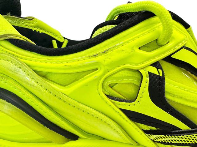 Balenciaga Tyrex Low Cut Sneakers 25 Neon Yellow