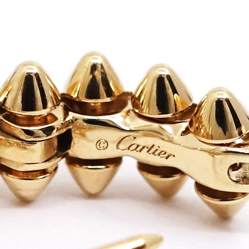 Cartier 18k Pink Gold Clash de Earrings Hoop Mini