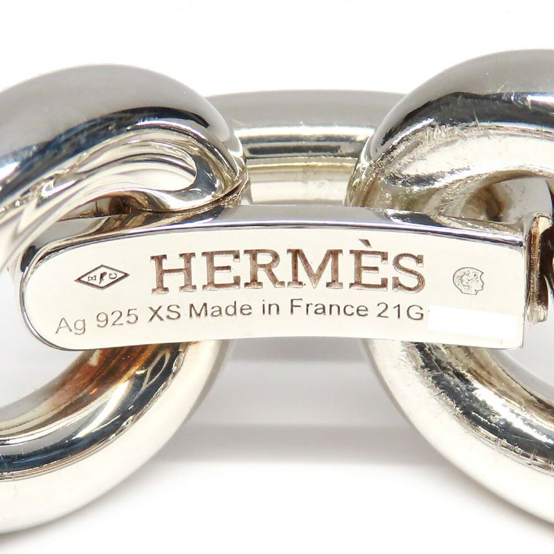 Hermes Bracelet Torsade MM XS Silver