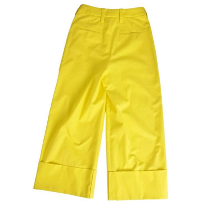 Hermes Pants Wide Long Cotton Bow