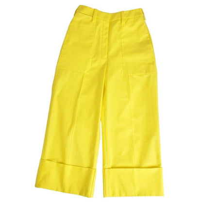 Hermes Pants Wide Long Cotton Bow
