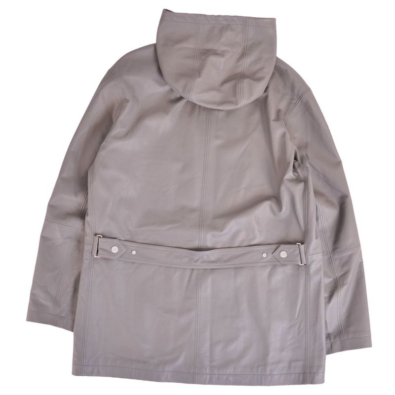 Hermes Jacket Leather Zip Up